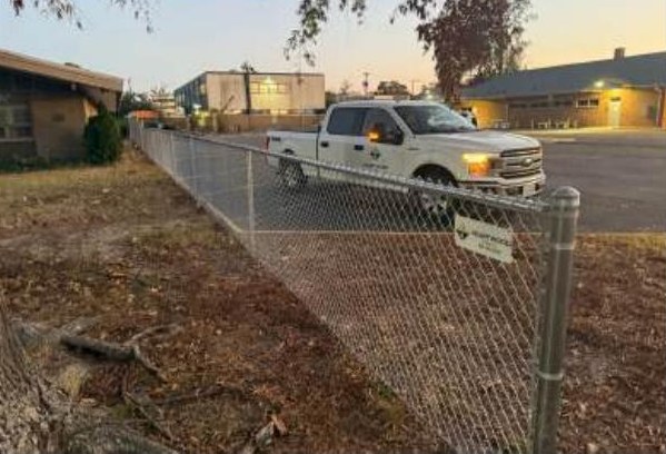 5ft, 6ft and 8ft Galvanized installed by Heartwood Fence