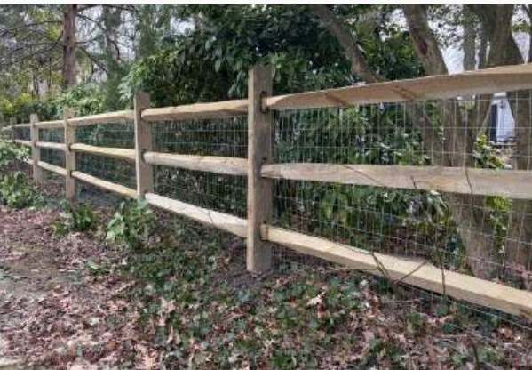 Split Rail, Three Rail installed by Heartwood Fence