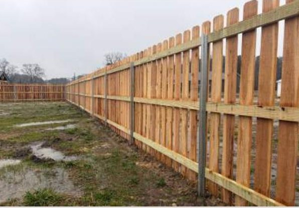 Steel Post Upgrades installed by Heartwood Fence