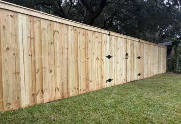 Top Cap and Fascia Privacy, Treated Pine installed by Heartwood Fence